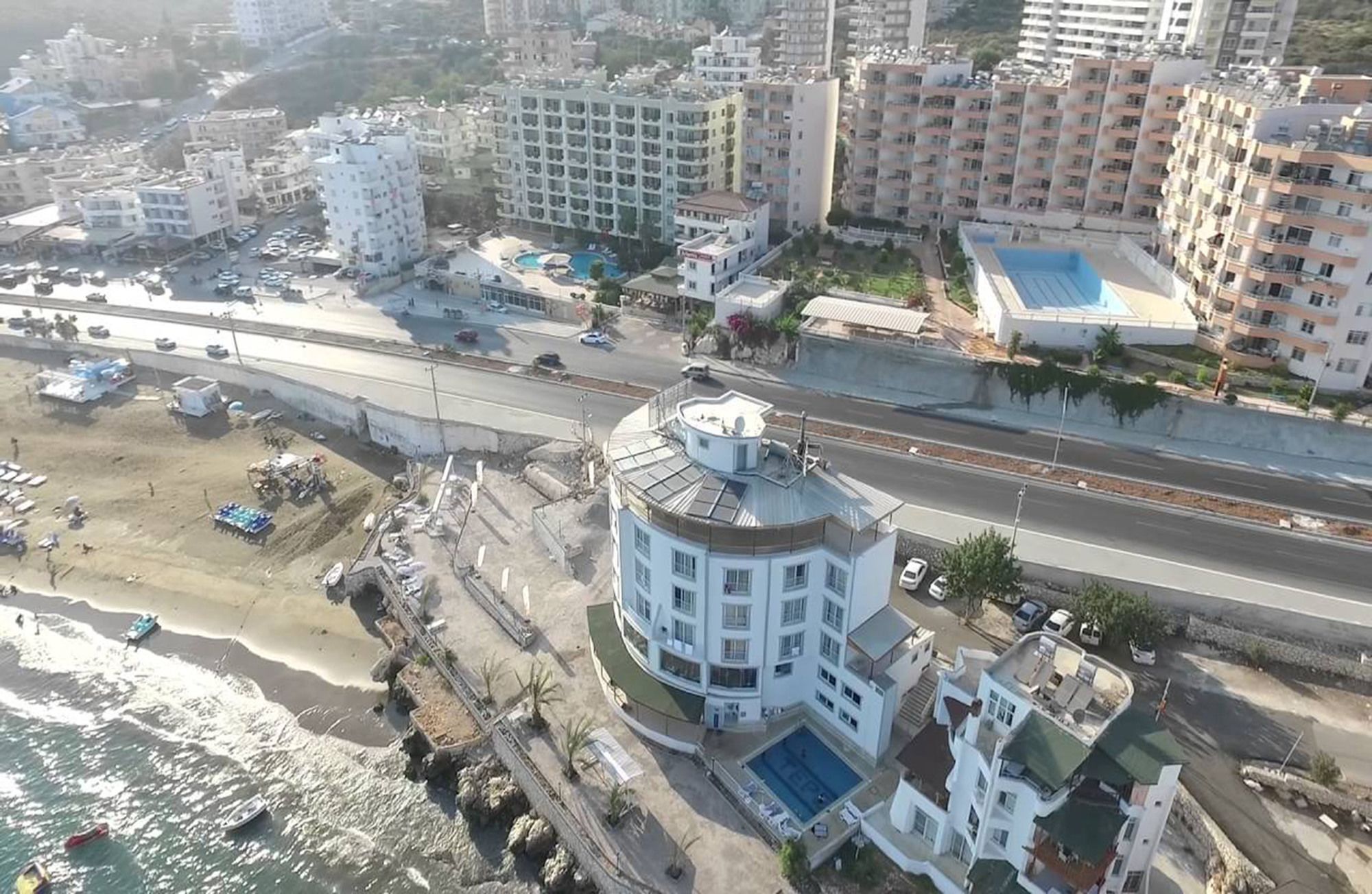 Tepe Beach Hotel Kizkalesi Buitenkant foto